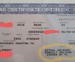 How to create a fake car title : Best Approach